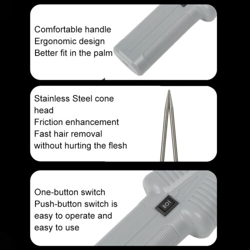 Efficient Chicken Puller Electric Quick Spring Clip Poultry Hair Removal Tool for Small Automatic Use 2