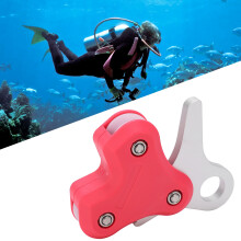 Aluminum Alloy Diving Rope Retractor Pink – High Efficiency Buoy Accessory