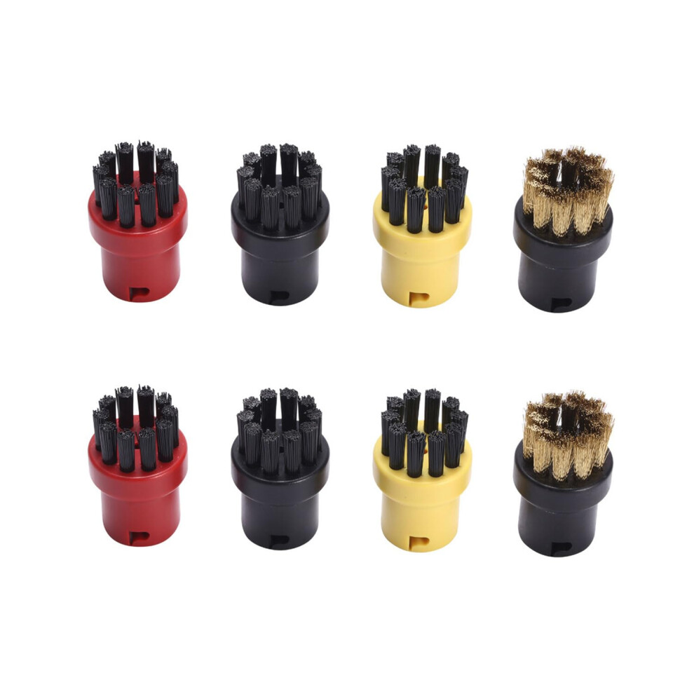 8-Piece Round Brush Set for KÃ¤rcher Steam Cleaners SC1 SC2 SC3 SC4 SC5 SC7 CTK10 Replacement Parts and Accessories-image-OPC-PJKBJVT-NEW