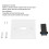 Plaque murale de prise USB 3.0A, 85  85 mm, blanche 8
