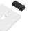 Plaque murale de prise USB 3.0A, 85  85 mm, blanche 6