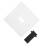 Plaque murale de prise USB 3.0A, 85  85 mm, blanche 10