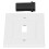 Plaque murale de prise USB 3.0A, 85  85 mm, blanche 9