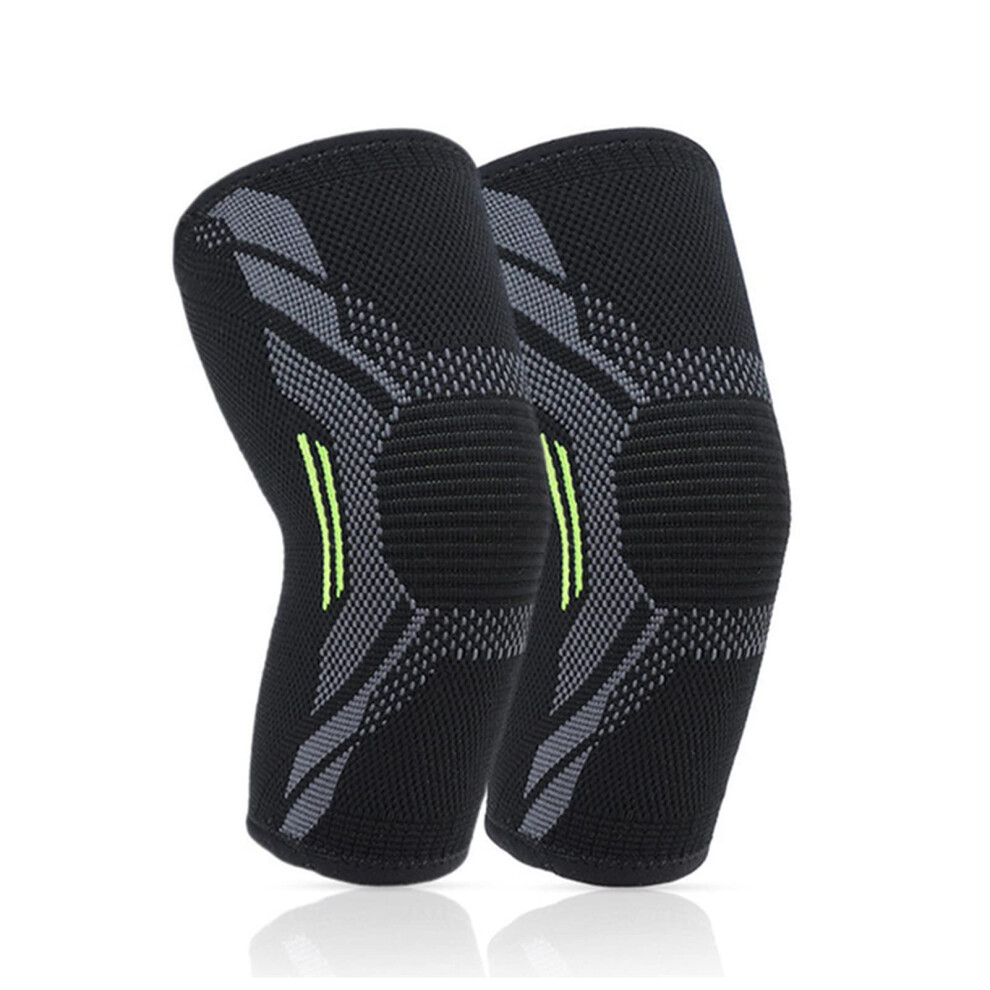 Volleyball Knee Pads Compression Sleeve Support for Elbow, Breathable Elastic Bandage, Size S, Injury Protection-image-OPC-PJKBK7H-NEW