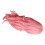 Cosplay 70 cm Peluca rosa larga y rizada resistente al calor 12