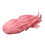 Cosplay 70 cm Peluca rosa larga y rizada resistente al calor 11