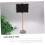 10 Pack Mini Chalkboard Signs for Home Use Thin Wooden Plaques Small LED Menu Boards Buffet Labels 4