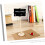 10 Pack Mini Chalkboard Signs for Home Use Thin Wooden Plaques Small LED Menu Boards Buffet Labels 2