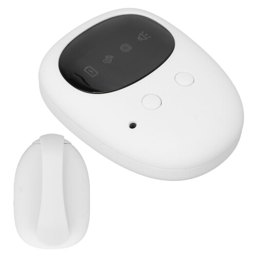 Wireless Urine Sensor Alarm Vibration & Sound Alerts for Bedwetting 50m 2