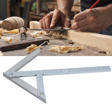 Équerre de centrage en acier inoxydable de précision, plaque circulaire 150x130mm, jauge d'angle
