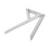 Galga angular central de acero inoxidable 150x130mm 6.00x5.12in 7