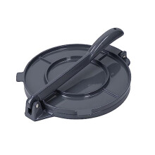 Mexican Tortilla Press 8 Inch Cast Iron Manual Flatbread Maker for Authentic Tacos and Quesadillas