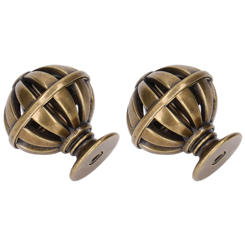 Birdcage Zinc Alloy Cabinet Knob 39Mm Bronze Wardrobe Handle 8721340291904