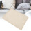 Flannel Throw Blanket 70x100cm Plush Soft Breathable Beige 15