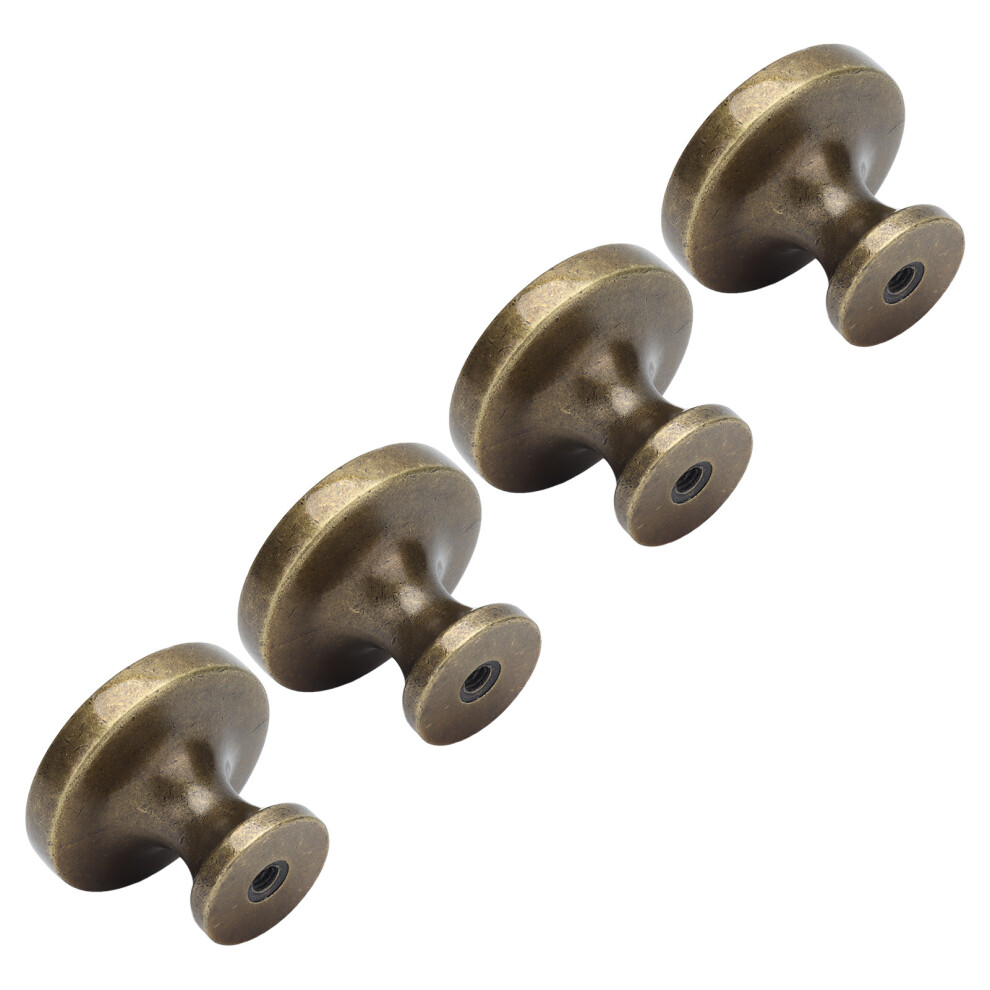 Retro Lion Head Zinc Alloy Drawer Pulls - Bronze 4-Pack For Cabinets 6911340291932