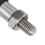 Motorrad-Kugelhalter Gewinde M8 Edelstahl Gummi 10