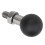 Motorrad-Kugelhalter Gewinde M8 Edelstahl Gummi 4