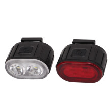 Fahrradlicht-Set USB-Aufladbar 350 lm IPX5 330 mAh