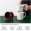 Ceramic Coffee Dripper, Reusable Pour Over Coffee Maker, White Coffee Filter, One Size 2