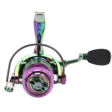 Lure Spinning Angelrolle Metallisches Spinnangelrad Lückenloses 5,0:1 Übersetzungsverhältnis Angelrolle für Süß- und Salzwasser SK3000