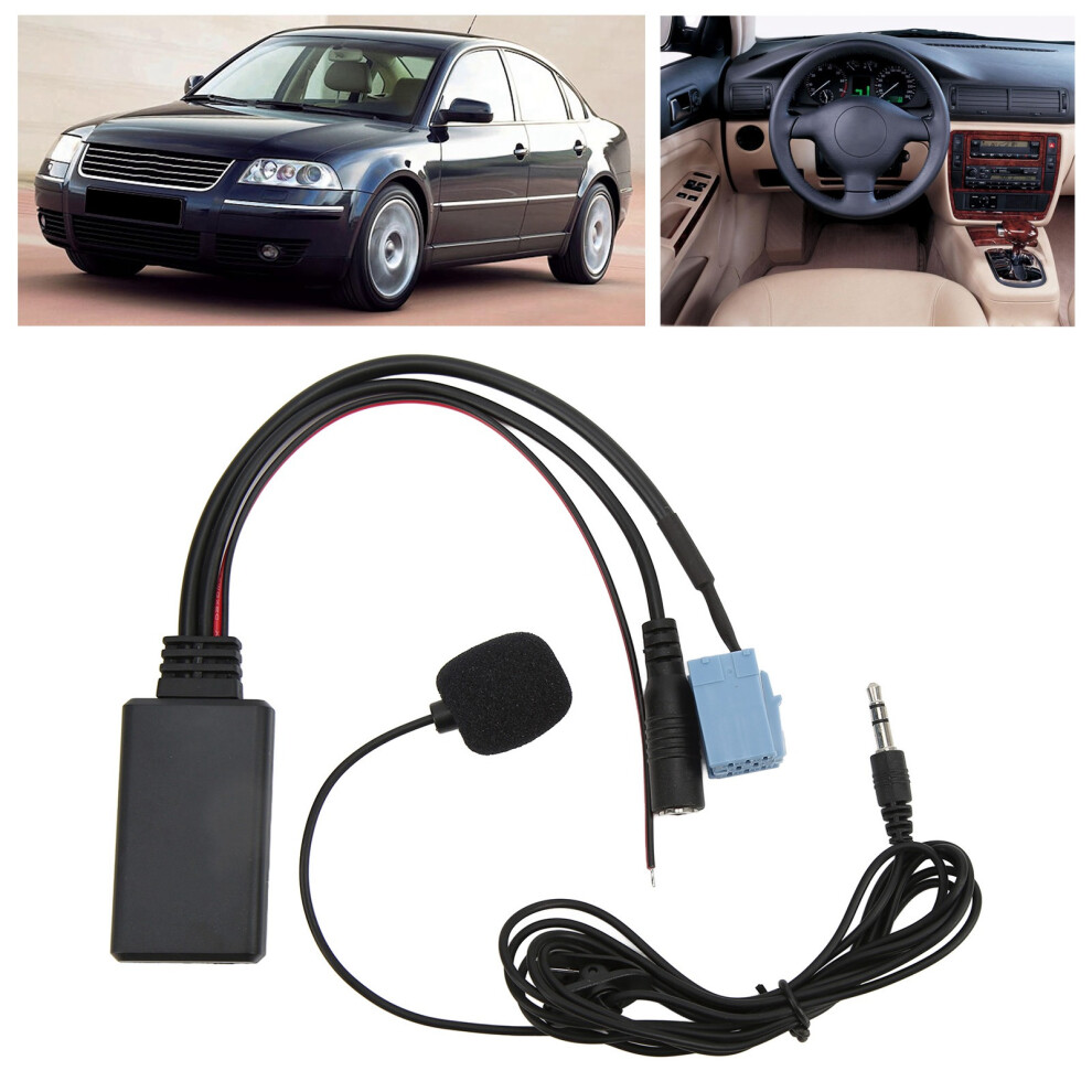 Handsfree Microphone Bluetooth AUX IN Cable 3.5mm for Blaupunkt