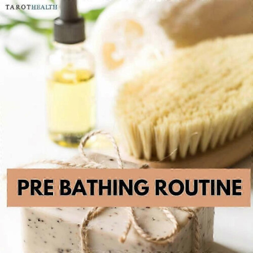 Natural bristles with massaging knots Bath & Shower Brush 2