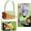 (S) Pet carrying bag for taking cats out, single shoulder bag green 1
