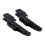 Pedane anteriori nere CNC per Street Triple 765cc 2