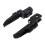 Pedane anteriori nere CNC per Street Triple 765cc 15
