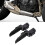 Pedane anteriori nere CNC per Street Triple 765cc 10