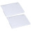 2 pezzi di plastica Skimmer Gate Weir 21.4x13.4 cm 7