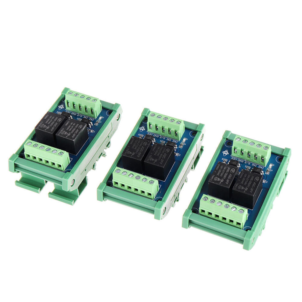 (5V) 2Ch Channel Optocoupler Isolation Relay Module 5V/12V/24V Scm Plc Signal Amplifier Board 8727971221211