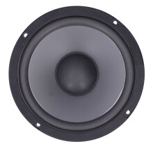 Caisson de basse pour voiture coaxial 6,6 po 600 W 4 Ω Noir