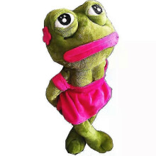 (Female Frog) 45cm Sad Frog Plush Toy Soft Stuffed Pillow Birthday GIfts for Kids