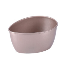 Porcelain Ramekins 4.6 x 3.2 Inch Non-Stick Carbon Steel Souffle Moulds for Creme Brûlée and Pudding Desserts