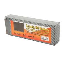 5200mAh LiPo-Akku, 30C Entladestrom, 7,4V 2S T-Stecker, RC-Akku für Hubschrauber, Auto und Modell