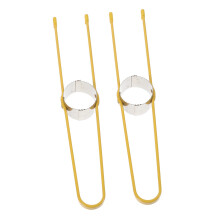 Corn Thresher Pack of 2, Stainless Steel Corn Stripping Tool, Corn Kernels Peeler, Household Corn Zipper Gadgets