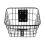 Bike Front Basket | Removable Canvas Dog Carrier Basket 1