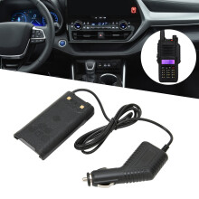 Car Charger for Baofeng UV‑9R Plus/Pro, Safe Battery, 12.8V