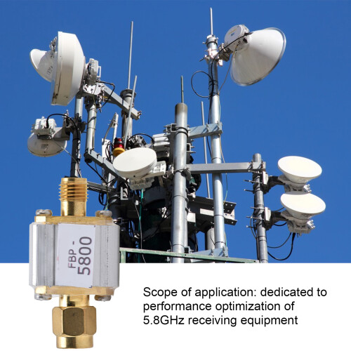 FBP-5800 50 Ω SMA M/F 5W Alluminio 5750MHz 2