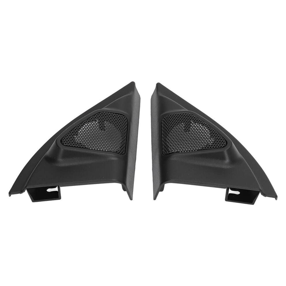 2Pcs Car Door Pillar Tweeter Cover Fit Vios Yaris 2014+ Abs Replacement 9471340299668