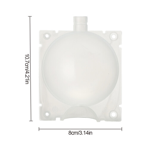 10 pezzi Palla propagatrice, 8 cm, plastica trasparente 1