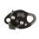 Rope Locking Device for Professional Climbers - Lightweight Aluminium, Black, Durable Rope Tool 1