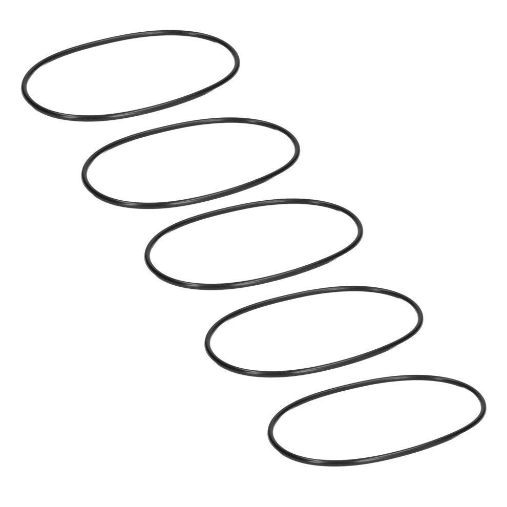 5Pcs 5Mm Diameter Rubber Round Belt For Motor Transmission 7621340301188