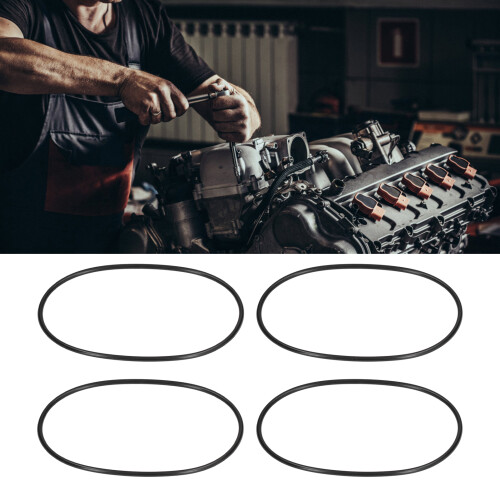 5 Pcs Rubber Motor Belts, 5mm Diameter, Various Lengths