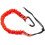Safety Fall Protection Lanyards Retractable Nylons Cable With Screw Lock Adjustable End For Tools 2