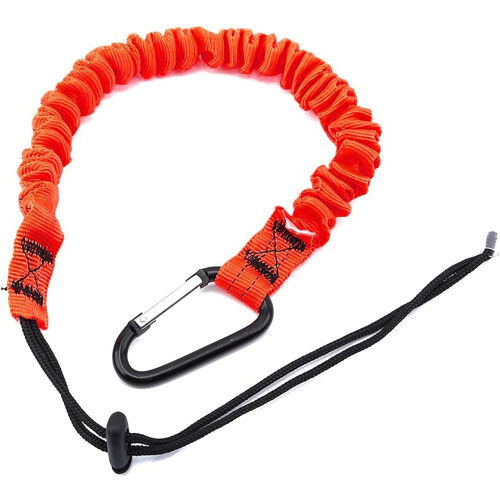 Safety Fall Protection Lanyards Retractable Nylons Cable With Screw Lock Adjustable End For Tools 2