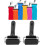 Rubber Brayer Roller 2-Pack, Strong and Robust, Ideal for Print Graphics and Scrapbooking, Easy Application 2