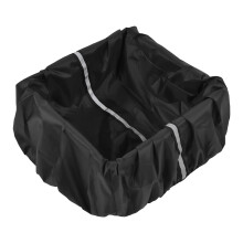 Bicycle Basket Rain Cover Waterproof Oxford Fabric with Reflective Strips for Commuting and City Travel
