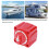 Interruptor de batería Mini 300A Lazo único Rojo ABS 48VDC 3